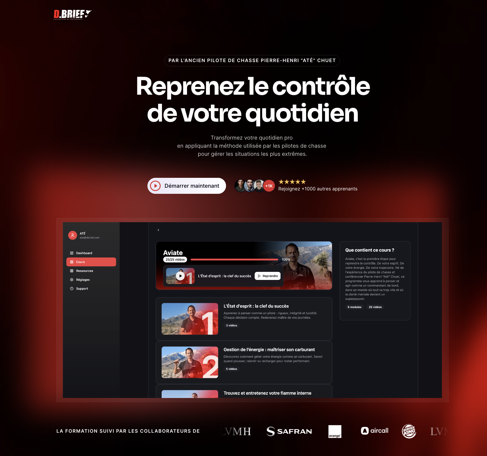D.BRIEF app